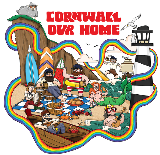 Cornwall Our Home T-shirt