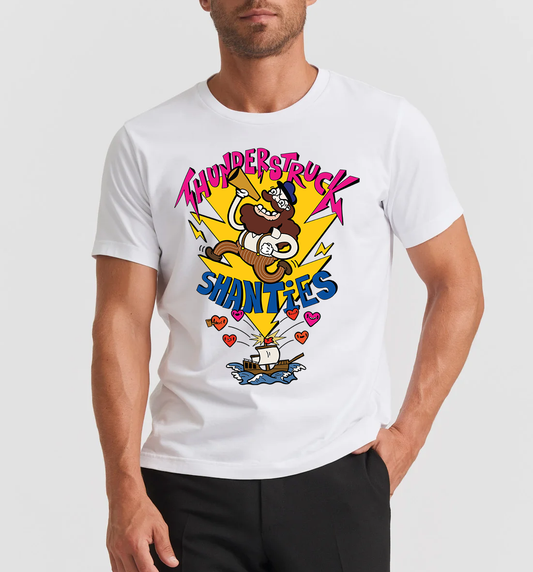 Thunderstruck ⚡ White T-shirt