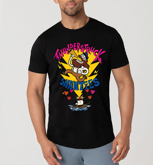 Thunderstruck ⚡ Black T-shirt