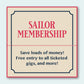 Sailor Membership